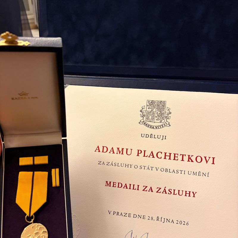 Adam Plachetka obdržel od medaili Za zásluhy
